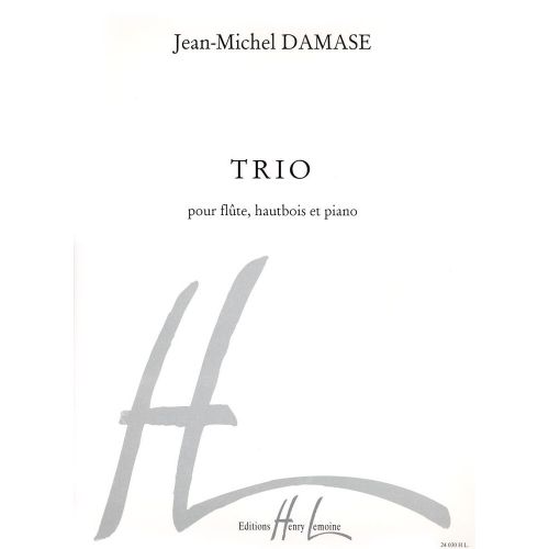 DAMASE - TRIO - FLÛTE, HAUTBOIS, PIANO