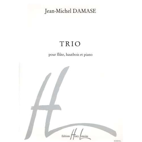DAMASE JEAN-MICHEL - TRIO - FLUTE, HAUTBOIS, PIANO