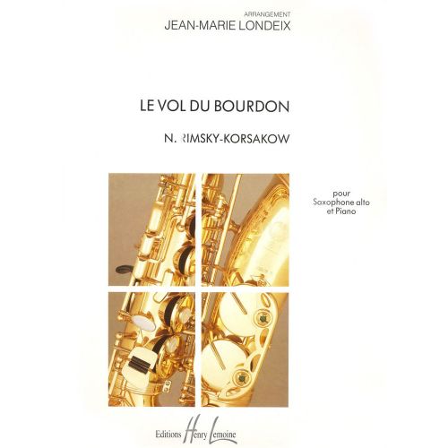 RIMSKY-KORSAKOV N. - VOL DU BOURDON - SAXOPHONE MIB, PIANO