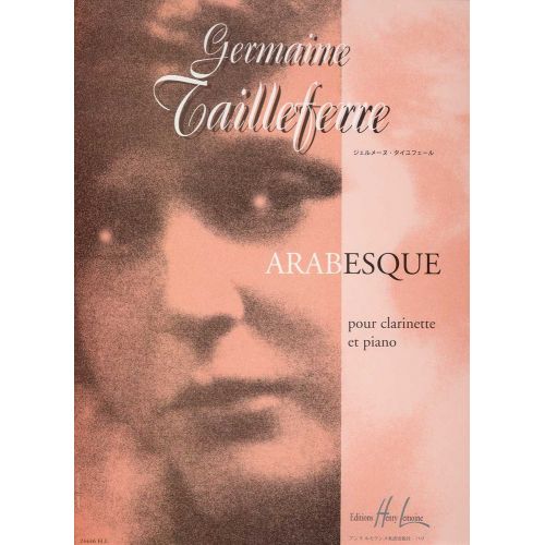 TAILLEFERRE G. - ARABESQUE - CLARINETTE, PIANO