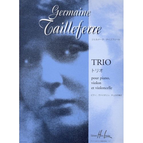LEMOINE TAILLEFERRE GERMAINE - TRIO - VIOLON, VIOLONCELLE, PIANO
