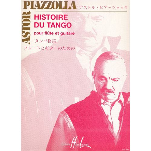 PIAZZOLLA ASTOR - HISTOIRE DU TANGO - FLUTE, GUITARE