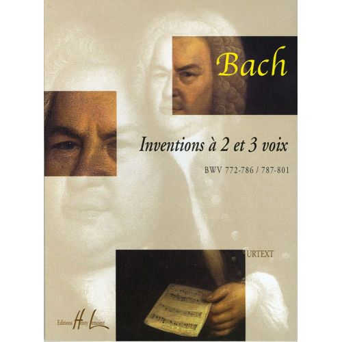 BACH J.S. - INVENTIONS 2 ET 3 VOIX - PIANO