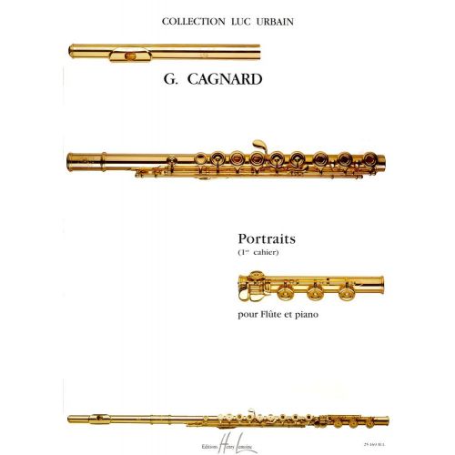 LEMOINE CAGNARD GILLES - PORTRAITS VOL.1 - FLUTE, PIANO