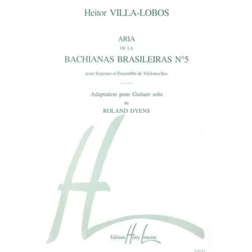  Villa-lobos Heitor - Bachianas Brasileiras N5 - Guitare