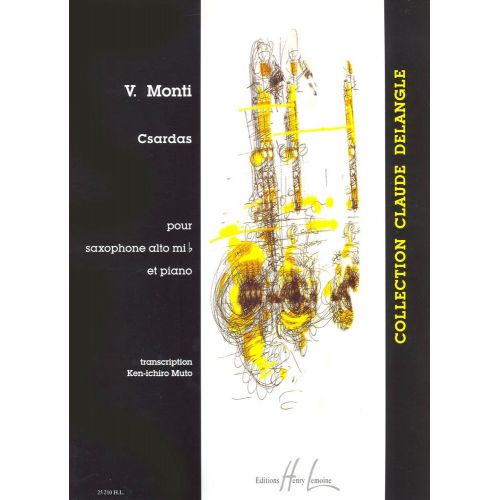 MONTI VITTORIO - CZARDAS - SAXOPHONE MIB, PIANO