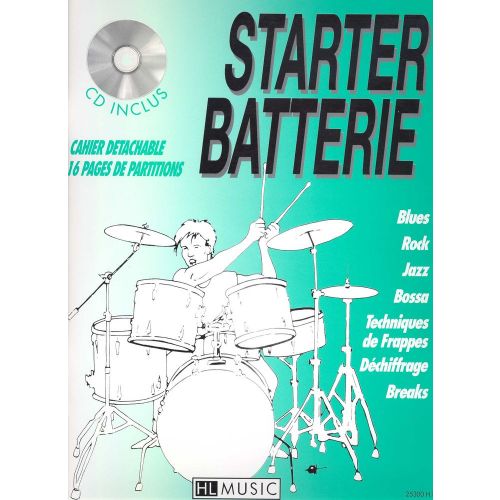 LEMOINE Billaudy Patrick - Starter Batterie Vol.1 + CD - Batterie