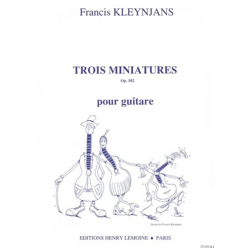 Kleynjans F. - Miniatures (3) - Guitare