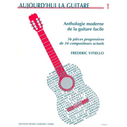  Vitiello Frederic - Aujourd'hui La Guitare Vol.1 - Guitare