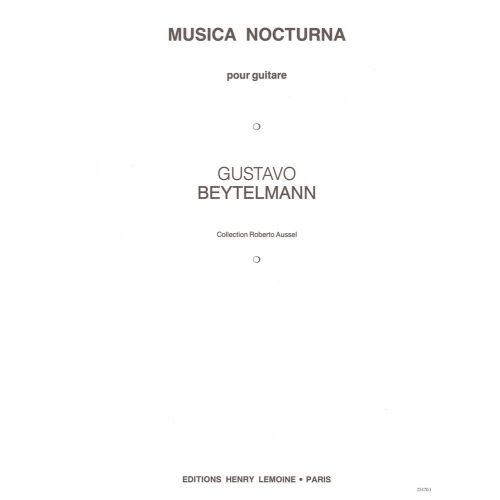 LEMOINE BEYTELMANN GUSTAVO - MUSICA NOCTURNA - GUITARE