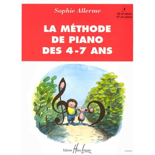 ALLERME SOPHIE - METHODE DE PIANO DES 4-7 ANS