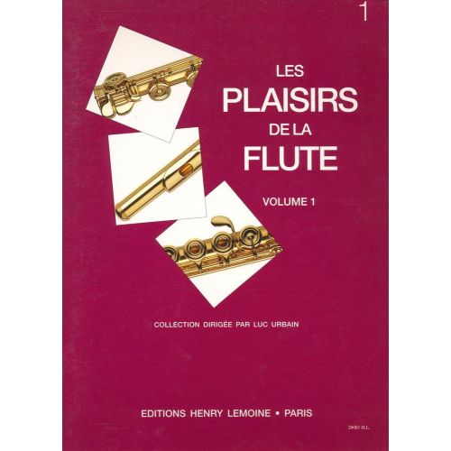 URBAIN LUC - LES PLAISIRS DE LA FLUTE VOL.1 - FLUTE, PIANO