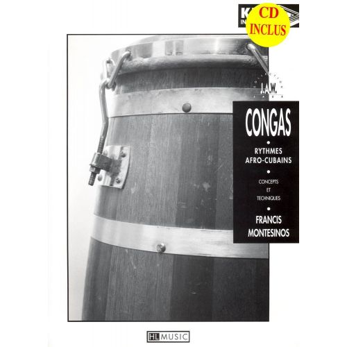  Montesinos Francis - Congas, Rythmes Afro-cubains + Cd - Percussion