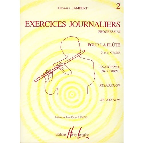 LEMOINE LAMBERT GEORGES - EXERCICES JOURNALIERS VOL.2 - FLUTE