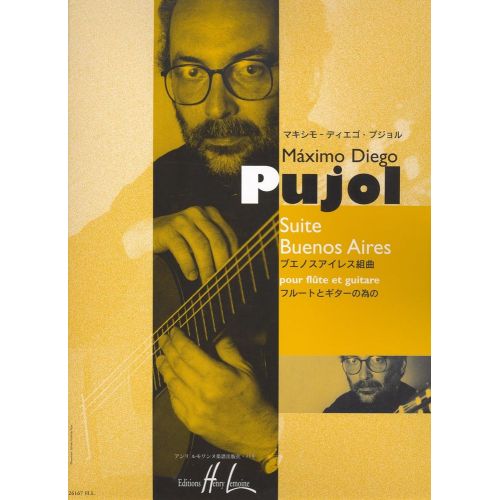 PUJOL MAXIMO DIEGO - SUITE BUENOS AIRES - FLUTE, GUITARE