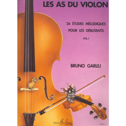 GARLEJ B./ GONZALES J.F. - LES AS DU VIOLON VOL.1 - VIOLON, PIANO