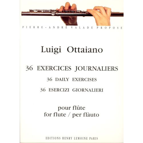 OTTAIANO LUIGI - EXERCICES JOURNALIERS (36) - FLUTE