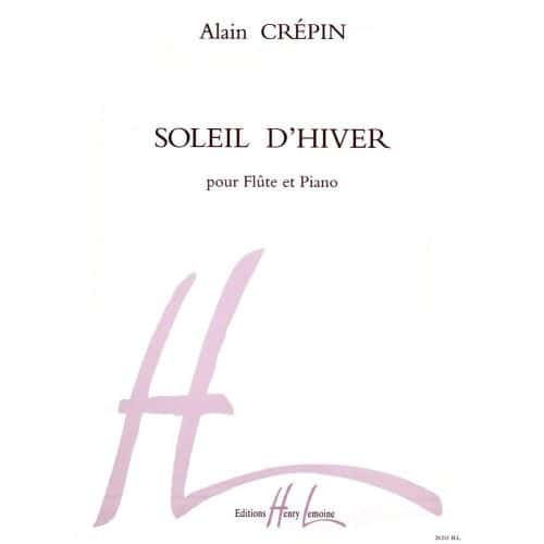 CREPIN ALAIN - SOLEIL D'HIVER - FLUTE, PIANO