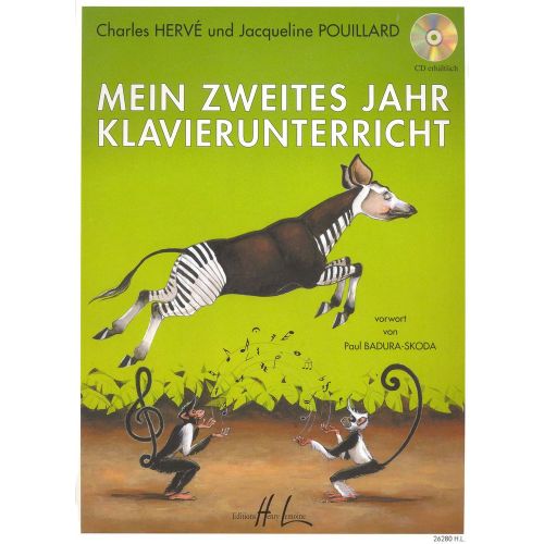 LEMOINE HERVE C./ POUILLARD J. - MEIN ZWEITES JAHR KLAVIERUNTER - PIANO