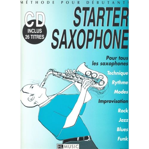 TRUET FREDERIC - STARTER SAXOPHONE + CD