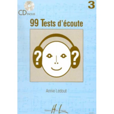 LEDOUT ANNIE - 99 TESTS D'ECOUTE VOL.3 + CD