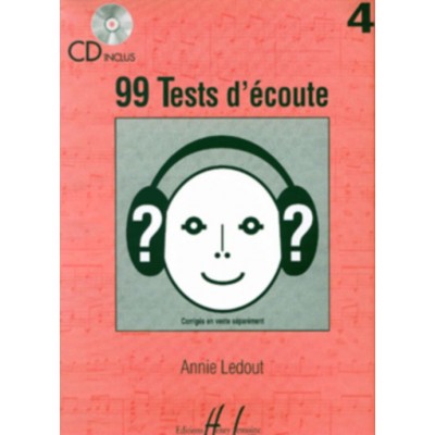 LEDOUT ANNIE - 99 TESTS D'ECOUTE VOL.4 + CD