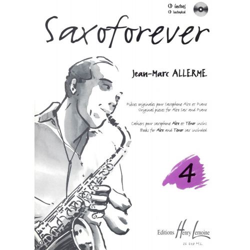 LEMOINE ALLERME JEAN-MARC - SAXOFOREVER VOL.4 + CD