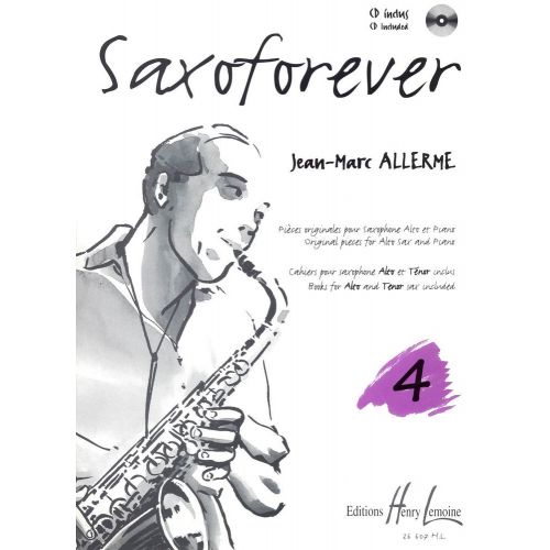 LEMOINE Allerme JEAN-marc - Saxoforever Vol.4 + CD