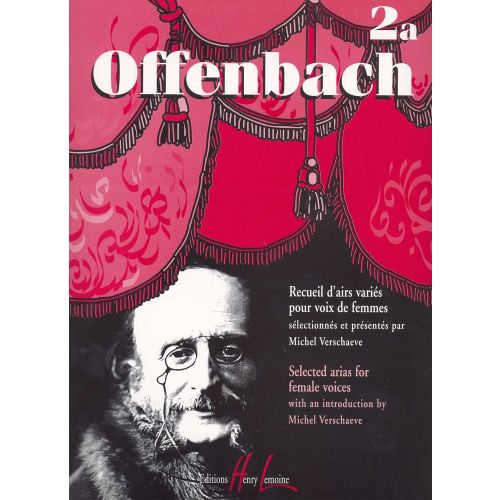 EDITION DELRIEU OFFENBACH JACQUES - RECUEIL D'AIRS VARIÉS VOL.2A - VOIX FEMME, PIANO