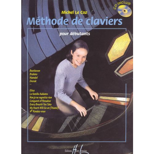 LEMOINE LE COZ MICHEL - METHODE DE CLAVIERS + CD