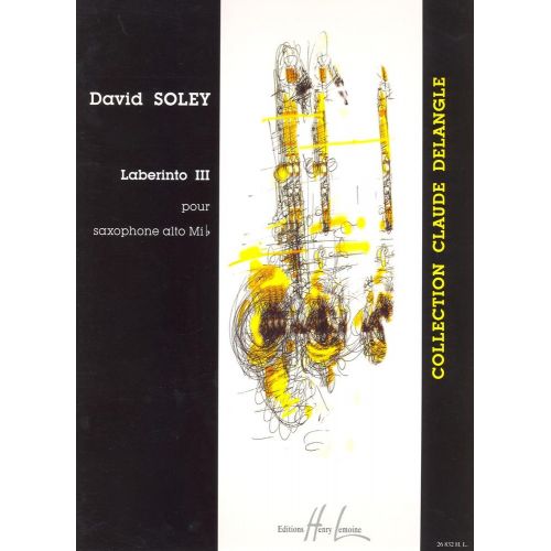 LEMOINE Soley David - Laberinto III - Saxophone