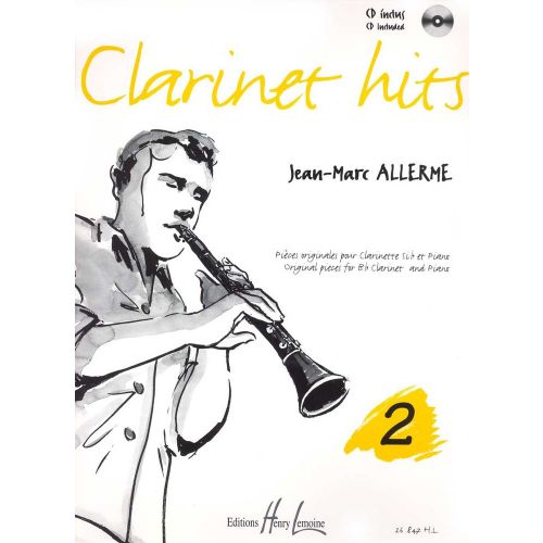 LEMOINE ALLERME JEAN-MARC - CLARINET HITS VOL.2 + CD - CLARINETTE, PIANO