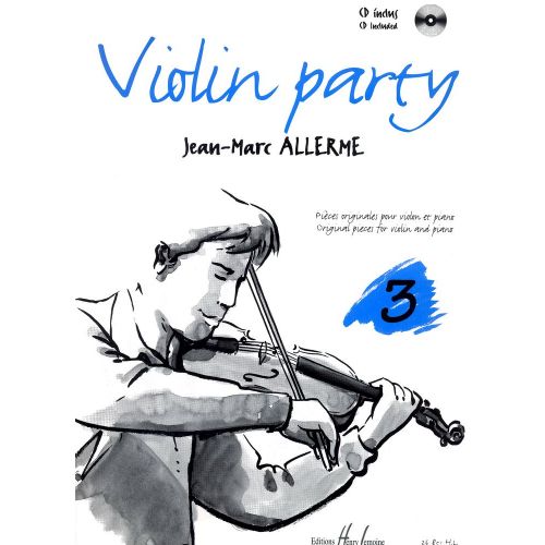 LEMOINE ALLERME JEAN-MARC - VIOLIN PARTY VOL.3 + CD - VIOLON, PIANO