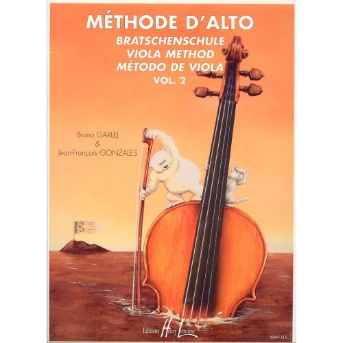 GARLEJ/GONZALES - MÉTHODE D'ALTO VOL.2 - ALTO