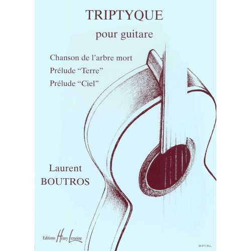LEMOINE BOUTROS LAURENT - TRIPTYQUE - GUITARE