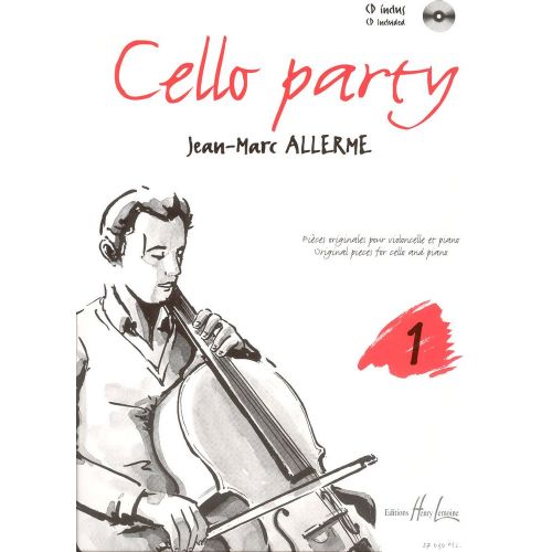 LEMOINE ALLERME - CELLO PARTY VOL.1 + CD - VIOLONCELLE, PIANO