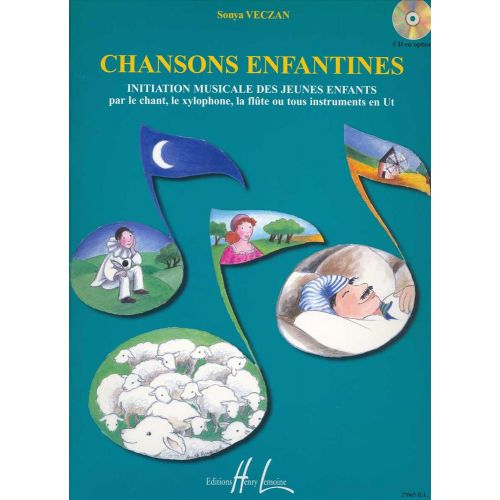LEMOINE VECZAN SONYA - CHANSONS ENFANTINES VOL.1