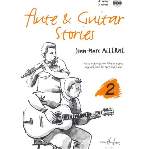 LEMOINE ALLERME JEAN-MARC - FLUTE AND GUITAR STORIES VOL.2 + CD - FLUTE, GUITARE