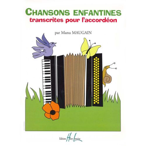 LEMOINE MAUGAIN - CHANSONS ENFANTINES ACCORD. - ACCORDÉON