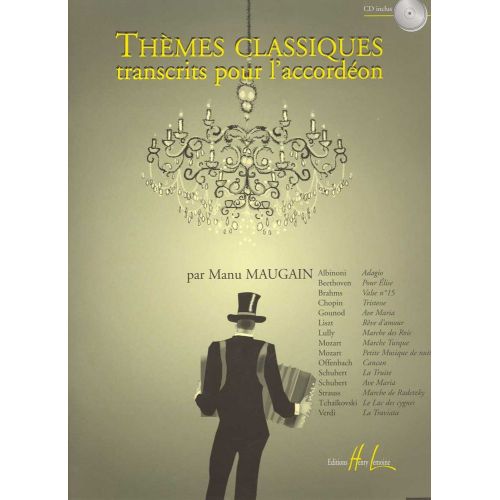 LEMOINE MAUGAIN - THEMES CLASSIQUES VOL.1 + CD - ACCORDEON