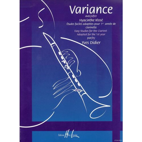 LEMOINE DIDIER YVES - VARIANCE AVEC HYACINTHE KLOSÉ - CLARINETTE