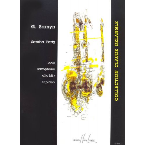SAMYN GINO - SAMBA PARTY - SAXOPHONE, PIANO