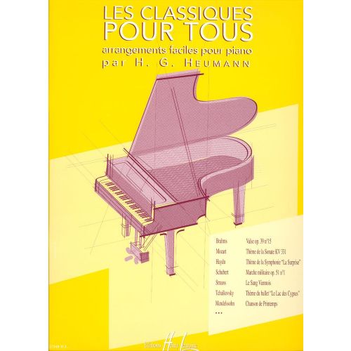 LEMOINE LES CLASSIQUES POUR TOUS - PIANO