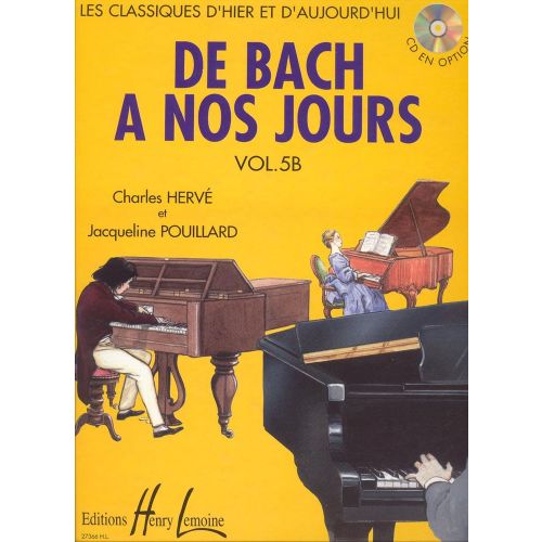 LEMOINE HERVE C. / POUILLARD J. - DE BACH À NOS JOURS VOL.5B - PIANO