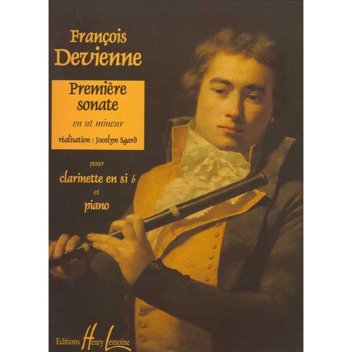 DEVIENNE FRANCOIS - SONATE N°1 + CD - CLARINETTE, PIANO