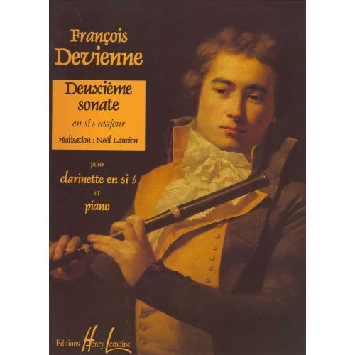 LEMOINE DEVIENNE FRANCOIS - SONATE N°2 - CLARINETTE, PIANO