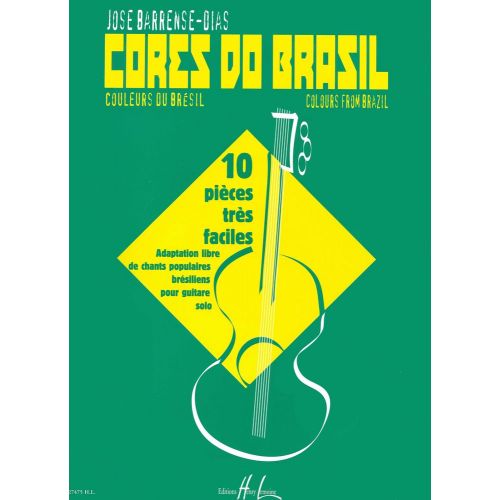 LEMOINE BARRENSE-DIAS JOSE - CORES DO BRAZIL - GUITARE