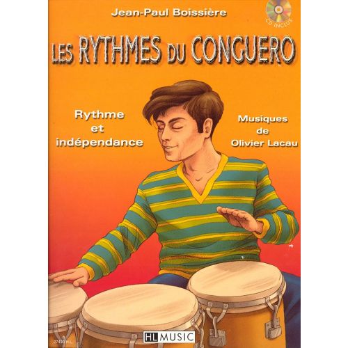 BOISSIERE JEAN-PAUL - LES RYTHMES DU CONGUERO + CD - PERCUSSION