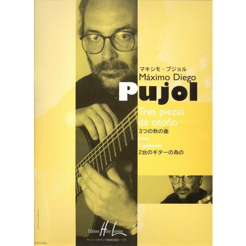 PUJOL M.D. - TRES PIEZAS DE OTONO - 2 GUITARES