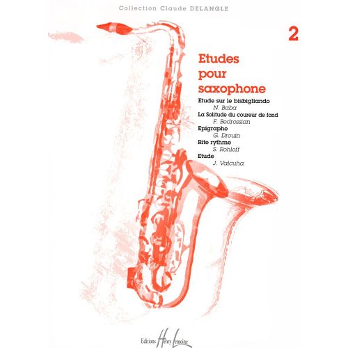 ETUDES POUR SAXOPHONE VOL.2